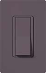 Lutron SC-1PS-PL Claro Satin 15A Single Pole Switch in Plum