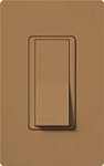 Lutron SC-1PS-TC Claro Satin 15A Single Pole Switch in Terracotta