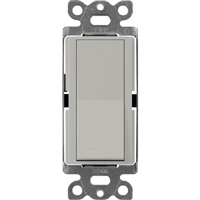 Lutron SC-3PS-PB Claro Satin 15A 3-Way Switch in Pebble