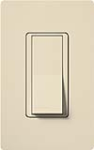 Lutron SC-3PSNL-ES Claro Satin 15A 3-Way Switch with Locator Light in Eggshell