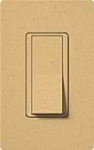 Lutron SC-3PSNL-GS Claro Satin 15A 3-Way Switch with Locator Light in Goldstone