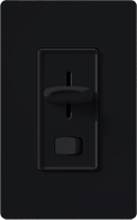 Lutron SELV-300P-BL Skylark 300W Electronic Low Voltage Single Pole Preset Dimmer in Black