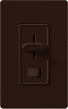 Lutron SELV-300P-BR Skylark 300W Electronic Low Voltage Single Pole Preset Dimmer in Brown