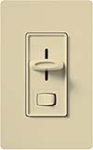 Lutron SF-12P-277-IV Skylark 277V / 6A Fluorescent Single Pole Dimmer in Ivory