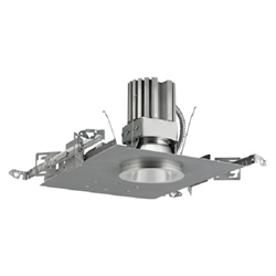 Prescolite LF4LEDG4-120-4LFLED6G4-35K 4" LED Commercial Downlight, 1500 Lumens, 80 CRI, 3500K, 0-10V Dimming, Clear Alzak Reflector