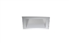 Prescolite LFR-4SQD-T-WCWTCL 4" Square Recessed Trim, White Reflector White Ring