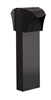 RAB BLED2X5-18N 5W LED Square Bollard, Two BLEDs, 4000K Color Temperature (Neutral), 85 CRI, 18" Mounting Height, Bronze Finish