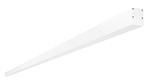 RAB BOA10S-50D10-40N-W 50W LED 10 ft Surface Mount Linear Slot Light, No Photocell, 4000K (Neutral), 3895 Lumens, 84 CRI, 120-277V, 40 Degree Reflector, Dimmable, Not DLC Listed, White Finish