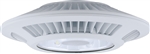 RAB CLED52YBBW/BL 52W LED Ceiling Light, 3000K (Warm), No Photocell, 1965 Lumens, 81 CRI, 120-277V, Bi-Level Operation, Not DLC Listed, White Finish