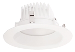 RAB DLED4R8YY 8W 4 inch LED Retrofit Downlight, 2700K, 488 Lumens, 84 CRI, Without Baffle, White Finish