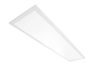 RAB EZPAN1X4-40N/D10 1' x 4' Recessed LED Panel, 40 Watts, 4000K Color Temperature, 82 CRI, 120V-277V, White Finish