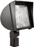 RAB FXF26SFQT 26W Slipfitter Mount Compact Fluorescent Floodlight, No Photocell, 1800 Lumens, Bronze Finish