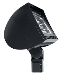 RAB FXLED200SFB46/PCT 200W Slipfitter Mount LED Floodlight, 5000K (Cool), 120V-277V Twistlock Photocell, 24457 Lumens, 72 CRI, 120-277V, 4H x 6V Beam Distribution, Standard Operation, DLC Listed, Bronze Finish