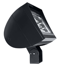 RAB FXLED200TB33/480/PCS4 200W Trunnion Mount LED Floodlight, 5000K (Cool), 480V Swivel Photocell, 24430 Lumens, 72 CRI, 480V, 3H x 3V Beam Distribution, Standard Operation, Not DLC Listed, Bronze Finish