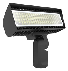 RAB FXLEDSSF/7PR Slipfitter Mount LED Floodlight, 4000K/5000K, 10,206 Lumens, 80 CRI, 7-Pin receptacle, Bronze Finish