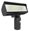 RAB FXLEDXSSF/7PR LED Flood Light 80W 4000K/5000K, 5797-11887 lumens, 82 CRI, Bronze Finish