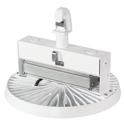 RAB HAYBAY150N/D10/LCS 150W LED HAYBAY High Bay, Lightcloud Sensor, 4000K (Neutral), 18429 Lumens, 73 CRI, 120-277V, Dimmable, DLC Listed, Lightcloud Installed, Standard Operation, White Finish