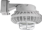 RAB HAZBLED42FF-DG 42W Wall Mount LED Hazardous Location Fixture, 5100K (Cool), 2986 Lumens, 69 CRI, Frosted Lens, Die Cast Guard, Natural Finish