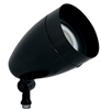 RAB HBLED10DCB 10W Solar LED Floodlight, 5200K (Cool), 338 Lumens, 61 CRI, Black Finish