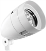 RAB HBLED13NW 13W LED Bulled Floodlight, 4000K (Neutral), No Photocell, 1259 Lumens, 82 CRI, 120-277V, Not DLC Listed, White Finish