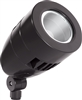 RAB HNLED13YA/D10 13W LED Bullet Narrow Spotlight, 3000K (Warm), No Photocell, 1017 Lumens, 81 CRI, 120-277V, Dimmable Operation, Bronze Finish