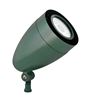 RAB HSLED13VG/D10 13W LED Spotlight, 5100K (Cool), No Photocell, 1373 Lumens, 67 CRI, 120-277V, Not DLC Listed, Verde Green Finish