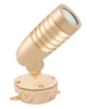 RAB LFLED5YMBR 5W Marine-Listed LED Floodlight, 3000K (Warm), Brass Finish