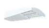 RAB LOT2T65W/480/D10 65W LED LOTBLASTER Area Light, No Photocell, 5000K (Cool), 7480 Lumens, 72 CRI, 480V, Type II Distribution, Dimmable, Standard Option, White Finish