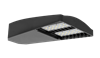 RAB LOT4T65Y/D10/WS4 65W LED LOTBLASTER Area Light, Multi-Level Motion Sensor, 3000K (Warm), 6300 Lumens, 71 CRI, 120-277V, Type IV Distribution, Dimmable, Standard, Bronze Finish