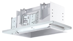 RAB MD2NTW 2 Fixture Heads Recessed New Construction Mounting Frame and Housing, 90 CRI, 1/2" Trim Style, White Finish