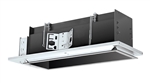 RAB MD3NTB 3 Fixture Heads Recessed New Construction Mounting Frame and Housing, 90 CRI, 1/2" Trim Style, Black Finish
