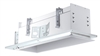 RAB MD4NTW 4 Fixture Heads Recessed New Construction Mounting Frame and Housing, 90 CRI, 1/2" Trim Style, White Finish