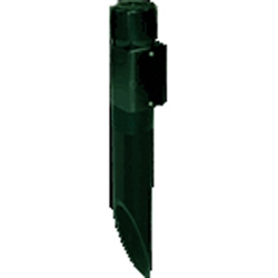 RAB MPPVG 19" Mighty Post with Mighty Post Adapter section and Blank cover, Verde Green