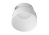 RAB NDTRIM3R80-W-TL 3" New Construction Round Trimless Module, 80 Degree Downlight, White Finish