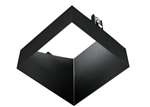 RAB NDTRIM3S40A-B-TL 3" New Construction Square Trimless Module, 40° Adjustable, Black Finish