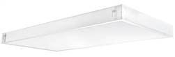 RAB PANEL2X4-44N 2' x 4' Recessed LED Panel, 44 Watts, 4000K Color Temperature, 82 CRI, 120V-277V, White Finish