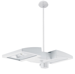 RAB PLED2X20YMSW-BL 40W Ceiling LED LSMART with Mini Sensor, 3000K Color Temperature (Warm), Bi-Level Operation, White Finish