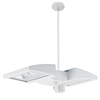 RAB PLED2X26MSW 52W Ceiling LED LSMART with Mini Sensor, 5000K Color Temperature (Cool), Standard Operation, White Finish