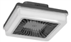 RAB PRT30/480 30W LED PORTO Garage Light, No Photocell, 5000K (Cool), 3455 Lumens, 74 CRI, 480V, Standard, Bronze Finish