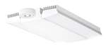 RAB RAIL185W/D10/LCS 185W Rail LED High Bay with Lightcloud Control System, Lightcloud Highbay Sensor, 5000K (Cool), 22640 Lumens, 76 CRI, 120-277V, V Hooks Mount, Dimmable, White Finish