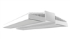 RAB RAIL225 225W Rail LED High Bay, 5000K (Cool), 34847 Lumens, 83 CRI, 120-277V, Standard Operation, DLC Listed, White Finish