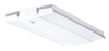 RAB RAIL225W/D10/WS4 225W Rail LED High Bay with Multi-Level Motion Sensor, V Hooks Mount, 5000K (Cool), 27260 Lumens, 74 CRI, 120-277V, Dimmable, DLC Listed, White Finish