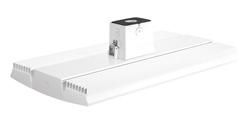 RAB RAILP185W 185W Rail LED High Bay, Pendant or Surface Mount, No Photocell, 5000K (Cool), 23503 Lumens, 75 CRI, 120-277V, Standard Operation, DLC Listed, White Finish