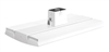 RAB RAILP185YNW 185W Rail LED High Bay, Pendant or Surface Mount, No Photocell, 3500K, 20647 Lumens, 82 CRI, 120-277V, Standard Operation, DLC Listed, White Finish