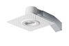 RAB RDLED2R8-20Y-TLW 2" Round Remodeler LED, 9W, 3000K, 607 Lumens, 83 CRI, 20 Degree Beam Spread, Trimless Look, TRIAC Compatible, White Trim