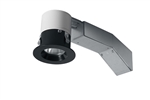 RAB RDLED2R8-20YN-TB 2" Round Remodeler LED, 9W, 3500K, 695 Lumens, 82 CRI, 20 Degree Beam Spread, 1/2" Trim, TRIAC Compatible, Black Trim