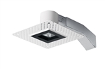 RAB RDLED2S8-WYY-TLB 2" Square Remodeler LED, 9W, 2700K, 539 Lumens, 82 CRI, Wall Washer, Trimless Look, TRIAC Compatible, Black Trim