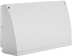 RAB SLIMFC62YW/PCS Slim Full Cutoff Wallpack 62W LED Lamp, 3000K Warm White White Finish with Swivel Photocell