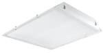 RAB TRLED2X2-37Y/D10 37W 2' x 2' LED Troffer, 3000K Color Temperature(Warm), Dimmable, White Finish