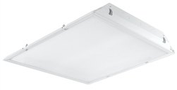 RAB TRLED2X2-37Y/D10 37W 2' x 2' LED Troffer, 3000K Color Temperature(Warm), Dimmable, White Finish